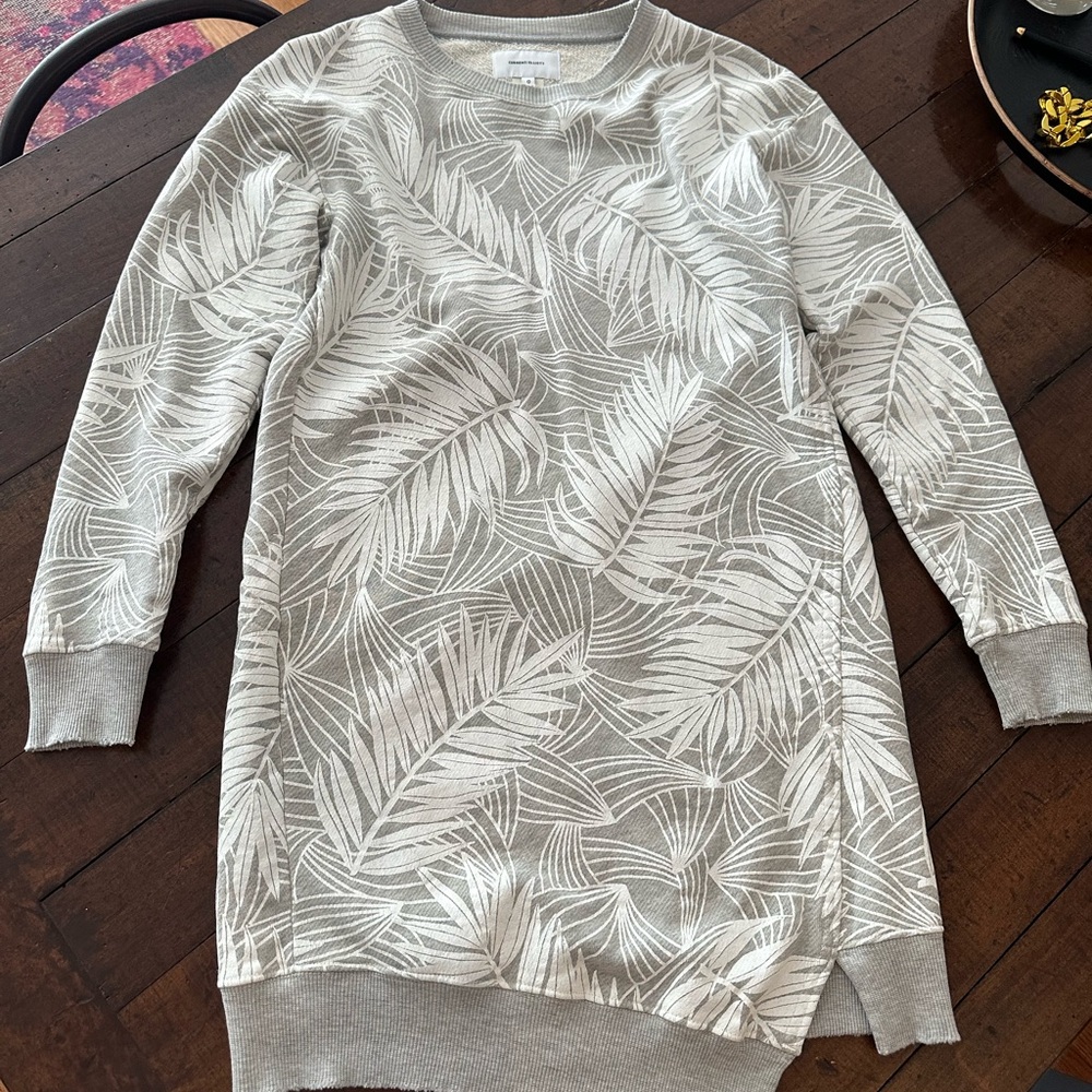 Current/Elliott Leaf Patterned Sweater/Dress